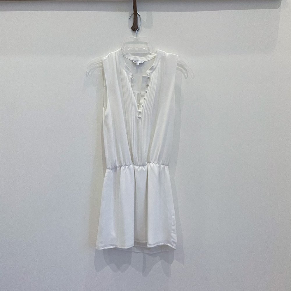 White Flowy Dress